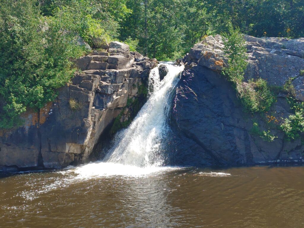 Chute Dancause, rivière Kamouraska